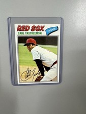 1977 Topps Carl Yastrzemski Card 480 Red Sox
