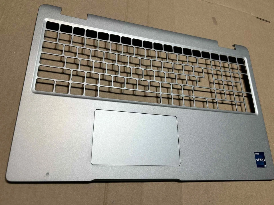 Dell Precision 3580 M3580 reposamanos estuche superior panel táctil N1Y6M 0N1Y6M plateado Foto 4 de 4