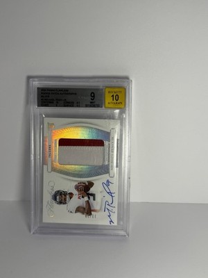 2024 Panini Flawless - Rookie Patch Autographs Michael Penix Jr. #RPA-MPJ Silver