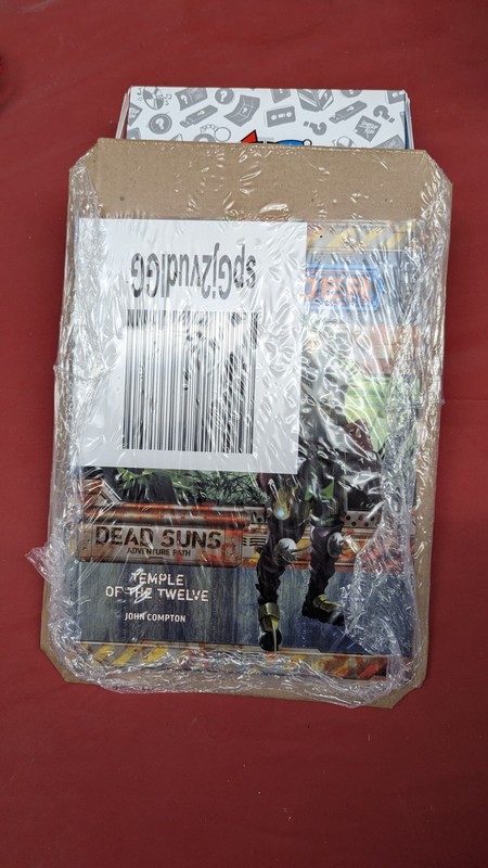 STARFINDER DEAD SUNS TEMPLE OF THE TWELVE  RPG SB VGC