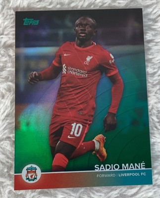 2021-22 Topps Liverpool Team Set Teal Foil /150 Sadio Mané #19