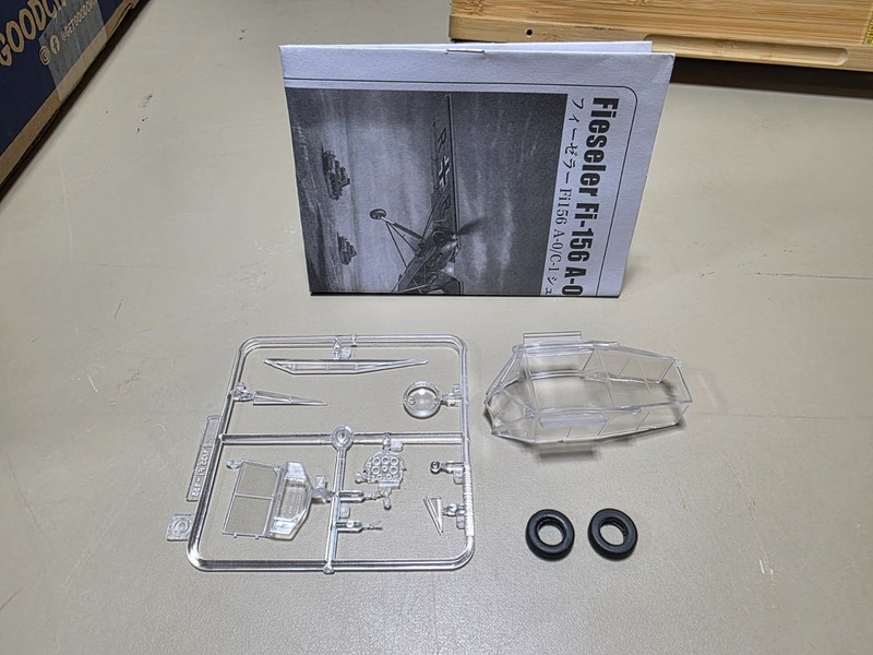 Hobby Boss 1/35 WW2 German Fieseler Storch Model Airplane Kit Clear Canopy Parts