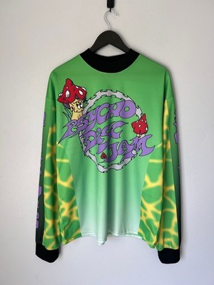 Brain Dead x Mountain Dew Psycho Disc Jam Jersey - Size Large - Green - NEW
