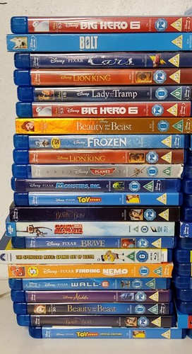 112 x Kids Bluray JobLot - Bolt Toy Story3 Matilda Big Hero 6 Dumbo Nemo 12 - Imagen 3 de 8