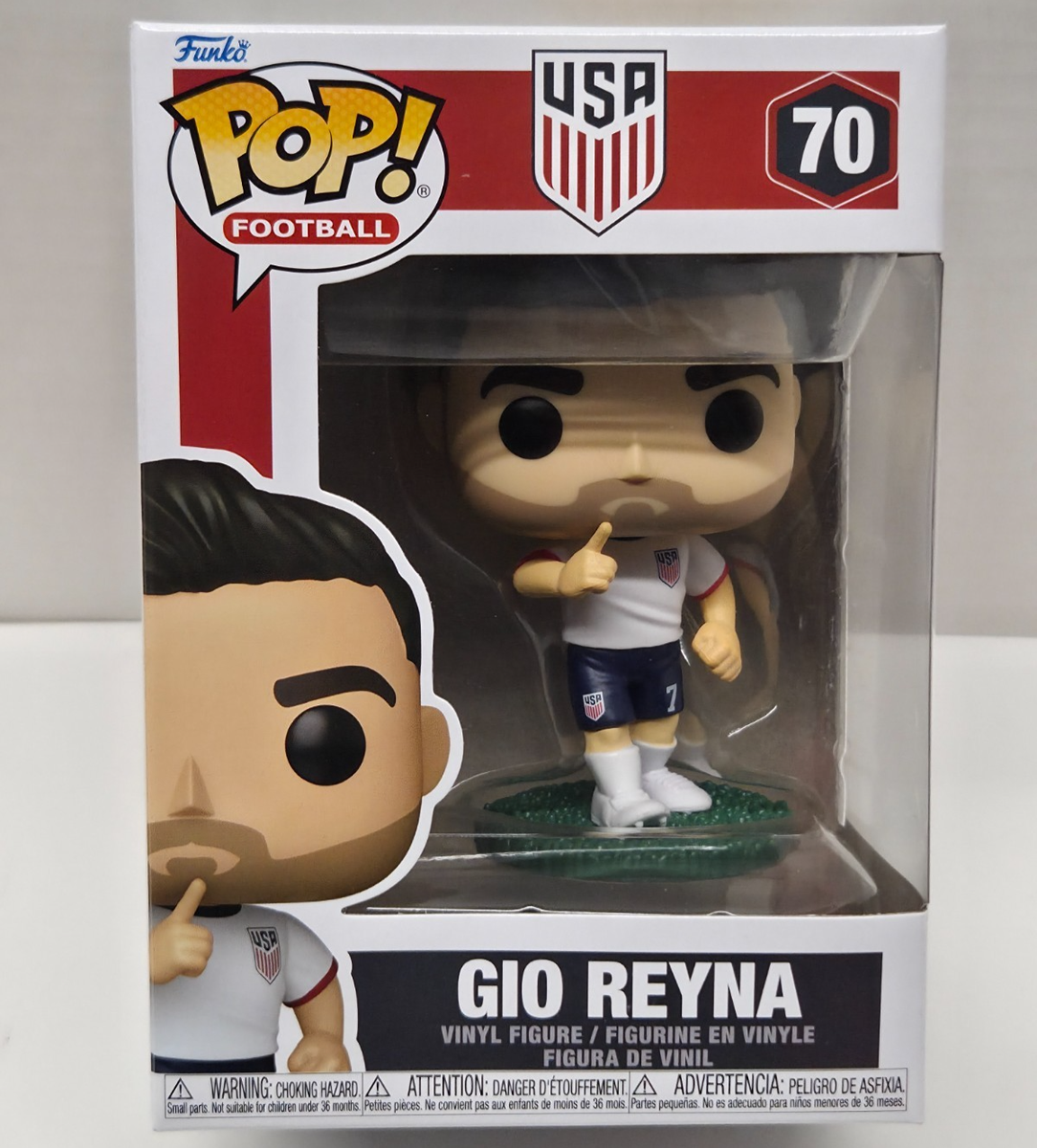 GIO REYNA - USA World Cup 2026 - Funko Pop! Football #70 Figure