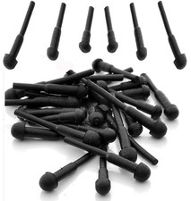 VOGOOPOI 100pcs/lot Scissors Rubber, Replacement Rubber Bumper Hair Black