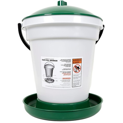 #ad Top Fill Gravity Fed Poultry Waterer 6.25 Gallon $110.69
