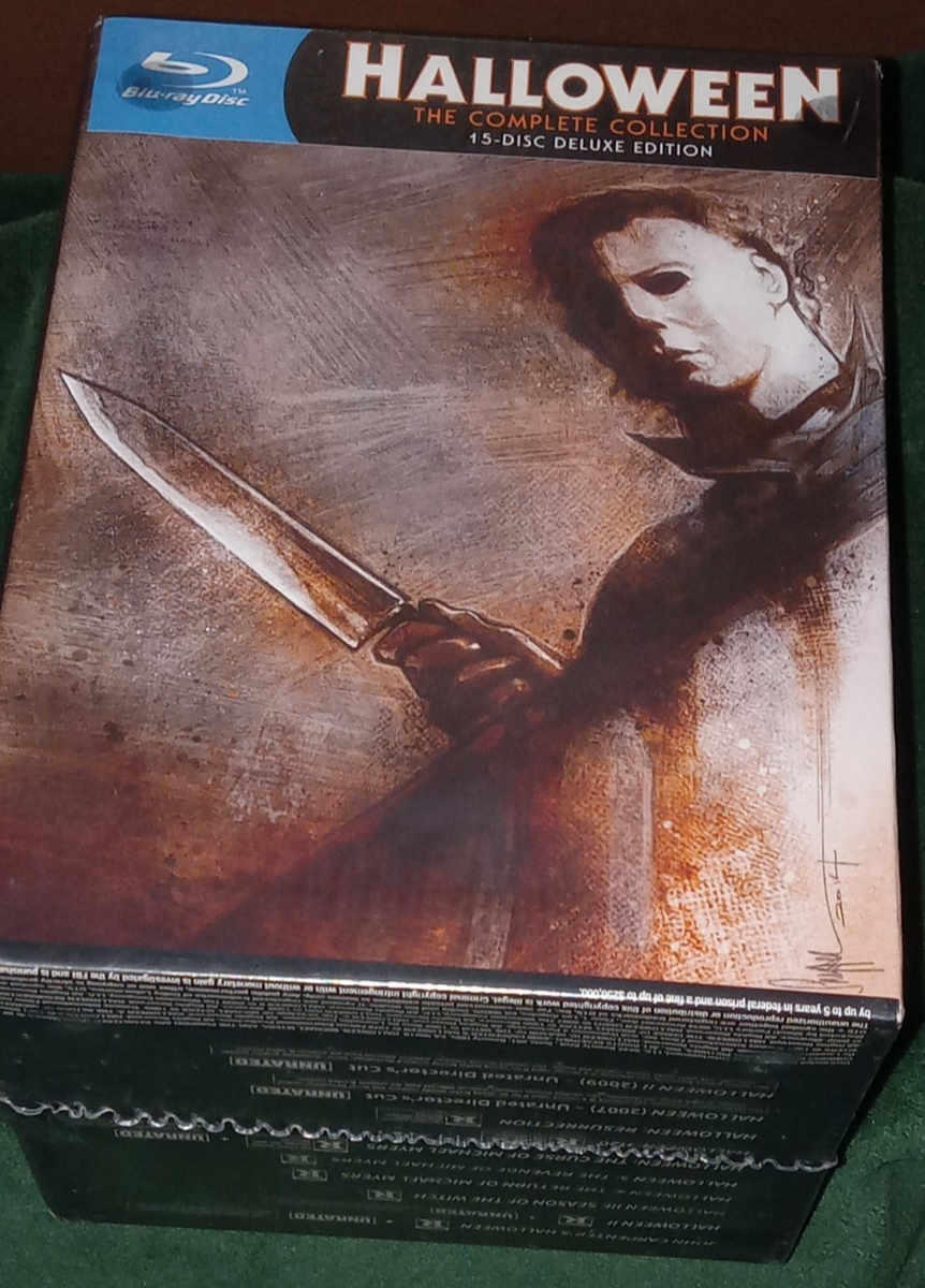 Halloween: The Complete Collection (Blu-ray Disc, 2014, 15-Disc