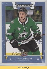2017-18 Upper Deck Compendium Blue Mattias Janmark #389 READ 0cr