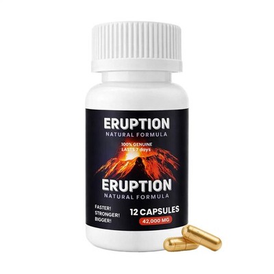 ERUPTION - Male Performance Support   Boost Stamina, Size, Stamina & Vitality