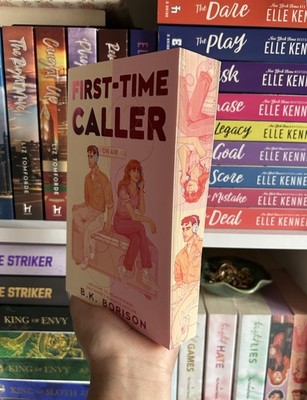 First Time Caller by B. K. Borison Sprayed Edge Paperback Exclusive edition 
