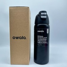 Owala FreeSip 32oz Stainless Bottle Leak-Proof, Straw  Wide Mouth Sip