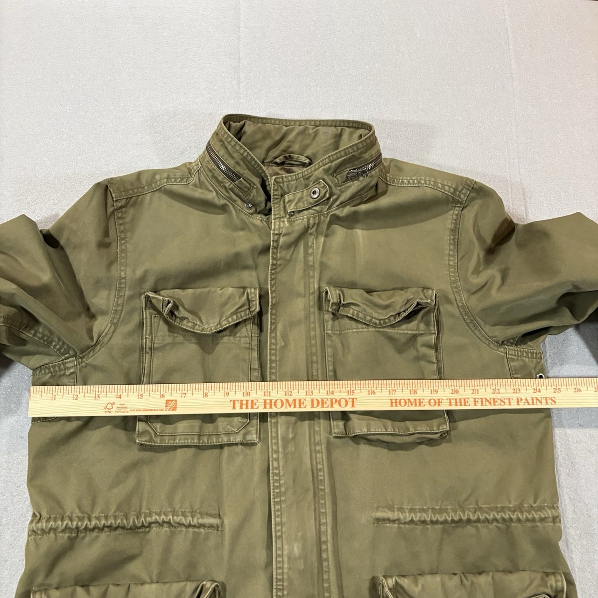 Gap Military Field Jacket M-65 Men's XL OG Green 2000s | eBay