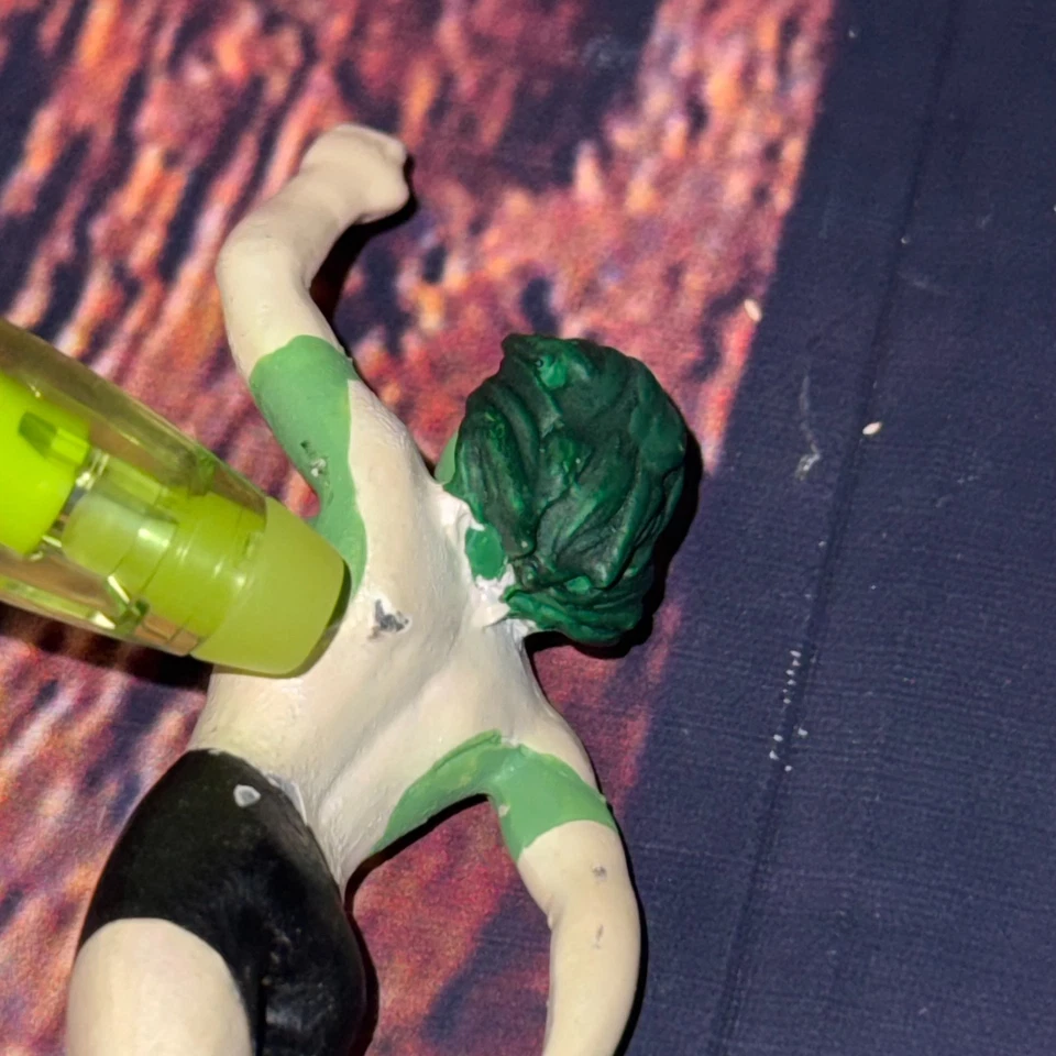 Estatueta colecionável Eaglemoss 2011 DC Comics JADE Die-Cast LEIA - Imagem 4 de 4