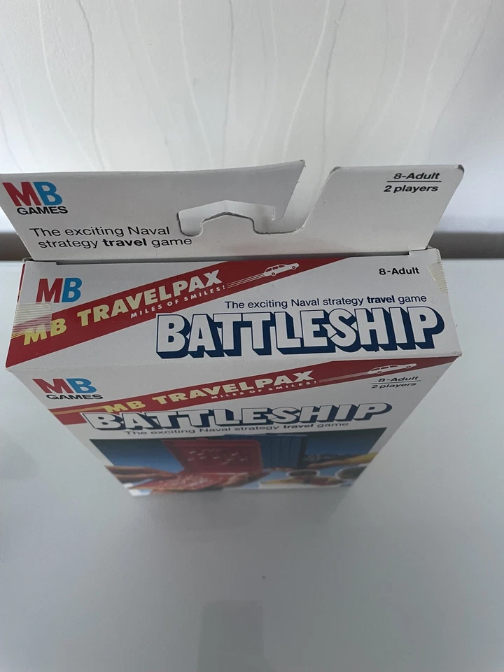 VINTAGE 1993 - MB GAMES - MB TRAVELPAX BATTLESHIP - NEW - Image 4 of 4