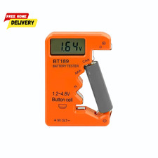 Battery Tester Checker, Universal Battery Tester for AA AAA C D 9V 1.5V, Small