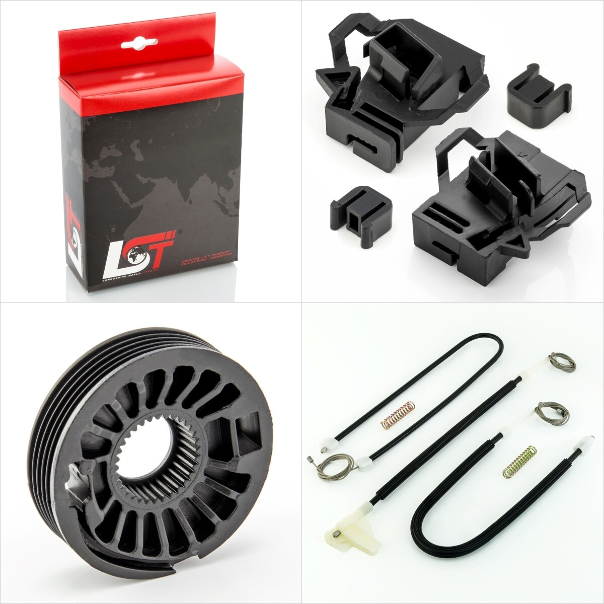 Window Regulator Repair Kit Front Right - For Skoda Octavia 1U