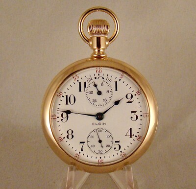ELGIN UP/D'N WIND 19j 14k GF SWING-OUT OF 18s
