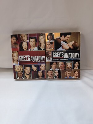 Grey's Anatomy dvd set Season 4 & 5 Read Description 