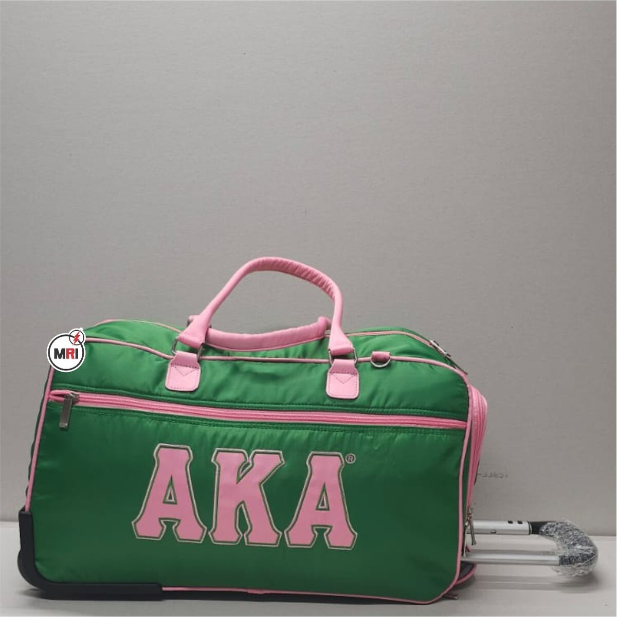ALPHA KAPPA ALPHA TROLLEY BAGS, AKA SORORITY ROLLER BAG, AKA GREEK TROLLEY  BAG