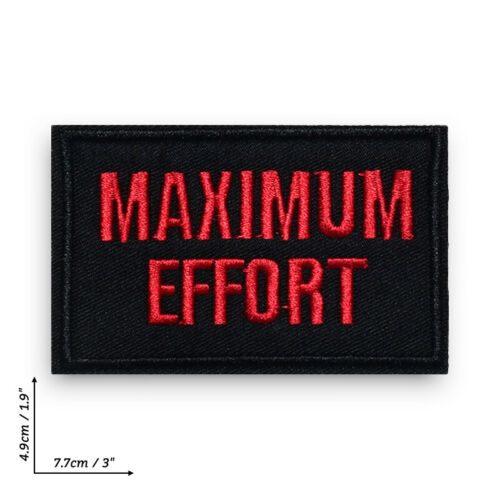 Red Funny Biker Sayings Embroidered Patch Iron On / Sew On Badge Applique DIY - Picture 24 of 44