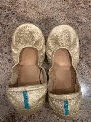 metallic champagne tieks