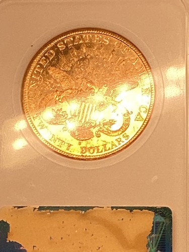 1898S $20 Gold Liberty Double Eagle NGC MS61 Proof Like VIDEO - Picture 7 of 7