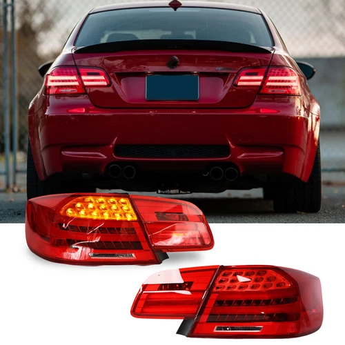 LED Tail Lights Rear Lamps Set For BMW 3 Series E92 Coupe LCI Facelift 2006-12 - Picture 4 of 14