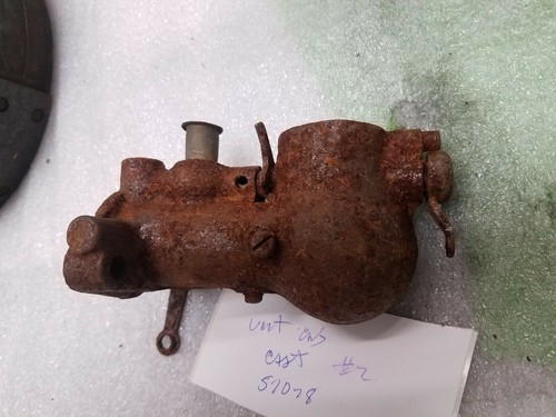 Vintage brown cast carb Kohler Small engine motor Tractor 1bbl Cushman Smith Bri - Picture 3 of 10