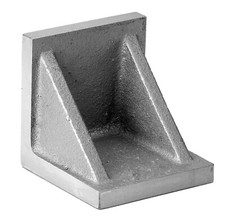 Aufspannwinkel 90° mit V-Rippen 102 x 102 x 102 mm