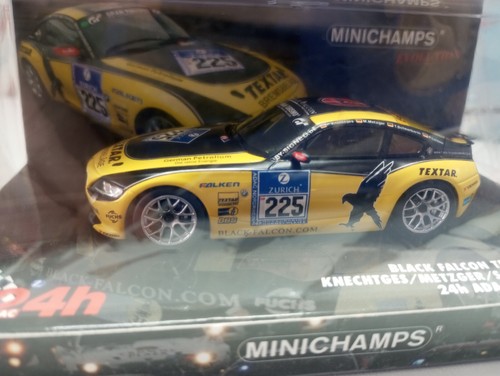 MINICHAMPS - BMW Z4 GT4 BLACK FALCON - 24H NURBURGRING 2011 - MODELLINO SCALA 1/43 - Foto 5 di 8