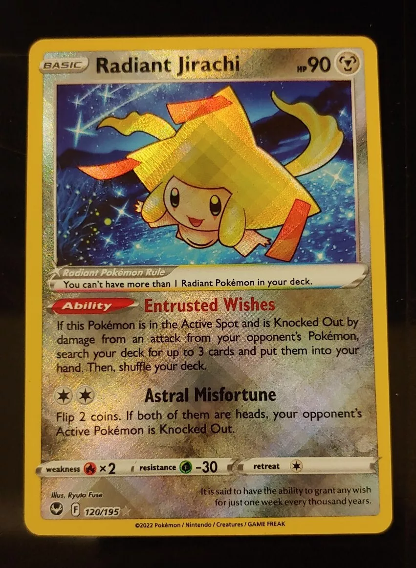  Radiant Alakazam/Radiant Jirachi/Radiant Tsareena