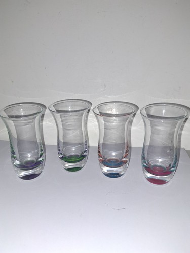 Set of 4 Vintage Aperitif Glasses 3 1/8" - Picture 2 of 4