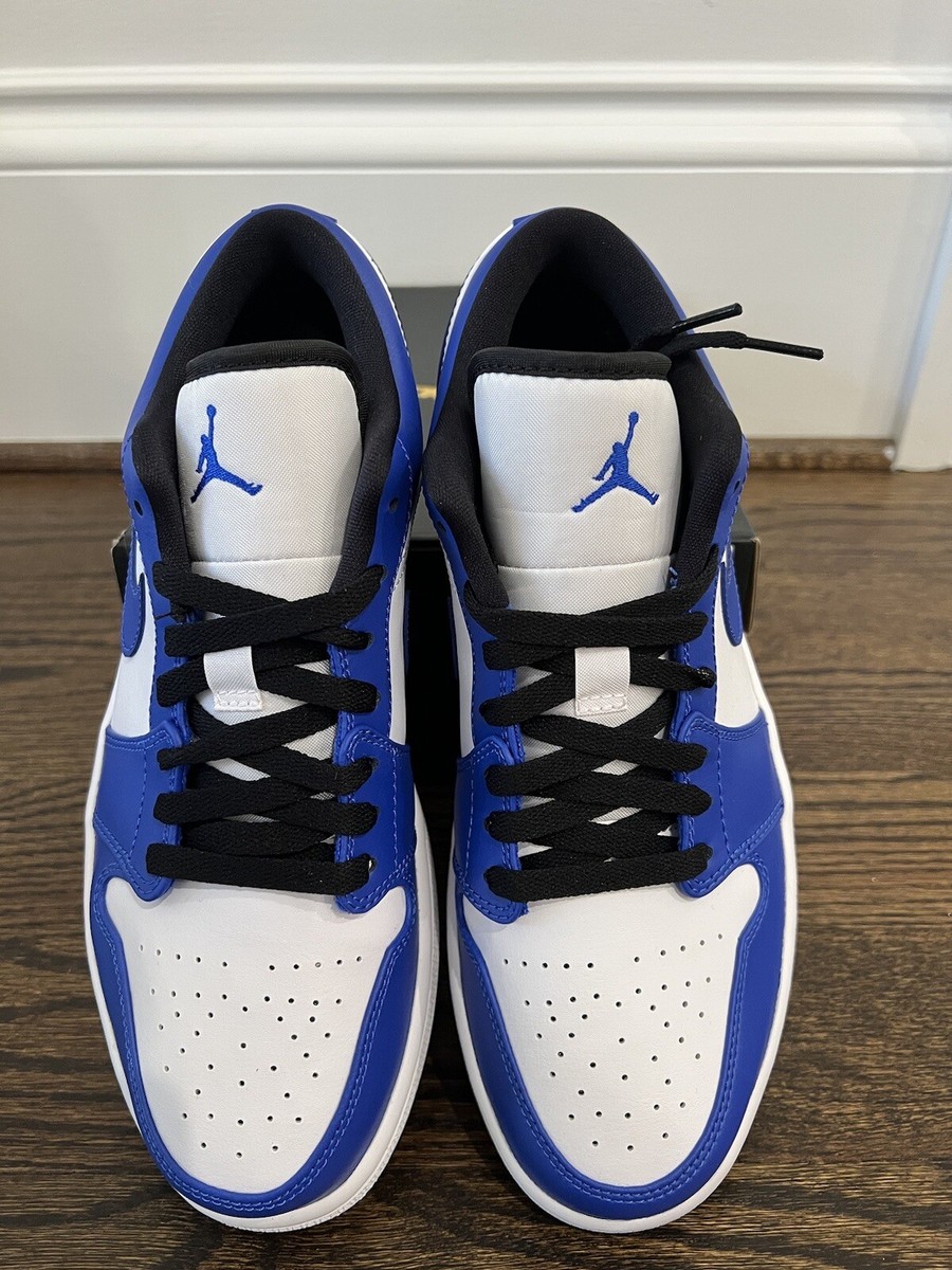 NIKE AIR JORDAN 1 LOW RETRO GAME ROYAL BLUE 553558-124 2020