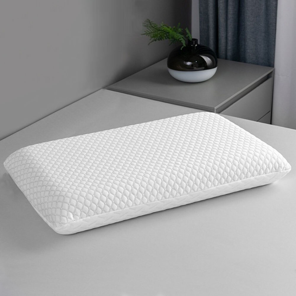 Memory Foam Large Soft Pillow Bounce Back Firm Deluxe memory foam