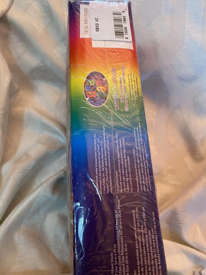 Juego completo de sábanas Lisa Frank Hunter leopardo Foto 4 de 4