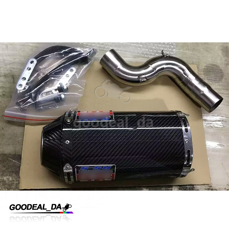 かまくら For Kawasaki Ninja ZX6R ZX636 2004-2008 Exhaust System Mid Pipe +