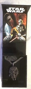 STAR WARS MILLENIUM FALCON STAINLESS STEEL NECKLACE 2015 NEW 