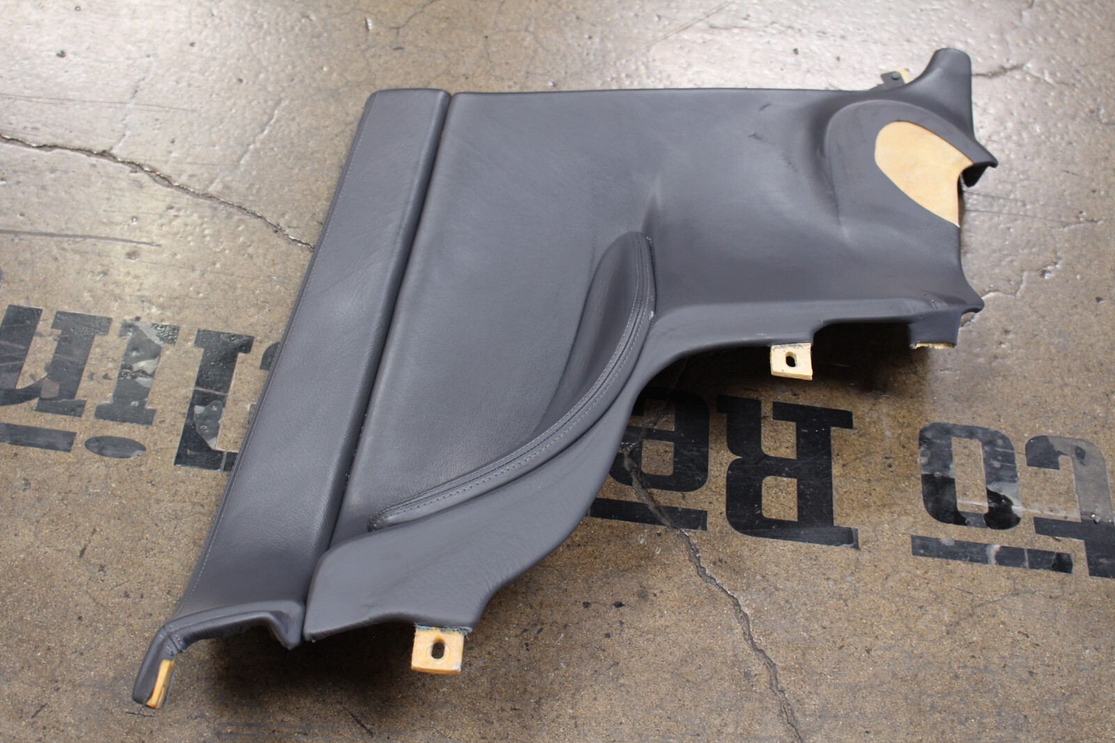 Ferrari 456, LH, Left, Rear Lower Side Panel, Dmg, Used, P/N 65672802