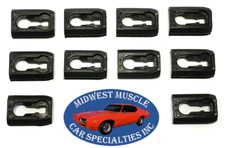 81-90 Ford Escort Mercury Lynx Body Fender Door Quarter Molding Trim Clip 10p SY