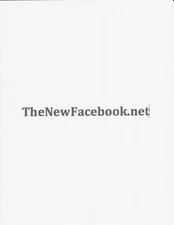 TheNewFacebook.net Domain Name For Sale