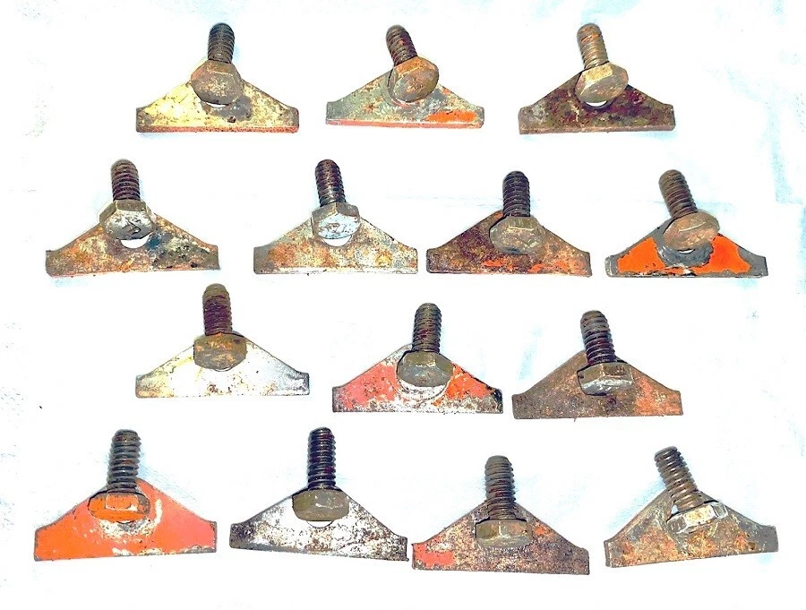 Cubierta de válvula Chevy BB 1965-72 SS396-SS454, 1 juego de pernos/pestañas TR GM Original Foto 2 de 3