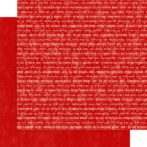 GRAPHIC 45 "MERRY & BRIGHT" 12X12 PATTERN & SOLID PAPER PACK  SCRAPJACK'S PLACE - Picture 5 of 9