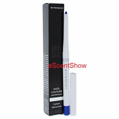 Givenchy Khol Couture Waterproof Retractable Eyeliner .01 oz / .3g Full Size NIB