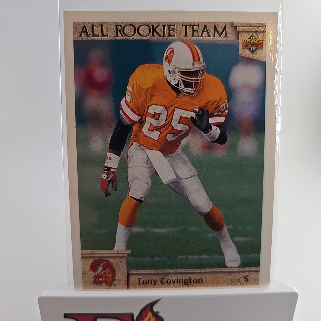 ⭐︎たぬきち⭐︎ 1992 Upper Deck - #51 Tony Covington (RC) Tampa Bay