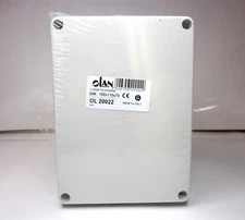 Olan (OL20022) White Thermoplastic Junction Box Enclosure, IP 56 Water Proof