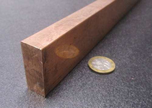 110 Copper Bar H02, 5/8" Thick x 1 1/2" Wide x 3 Ft Length - Picture 10 of 12