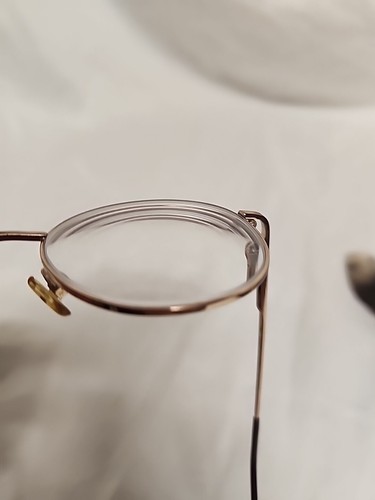 All American Classics Boise Gold Color Metal Full Rim Eyeglasses - Picture 11 of 11