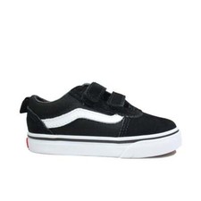 Vans WARD V Black/White Unisex Toddler Baby Trainers Shoes