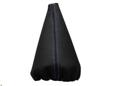 Nissan Almera Tino V10 (1998-2005) Schaltknaufabdeckung - Hellblaue Nähte